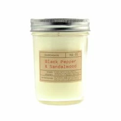 Coupon 🌟 Churchgate Churchgate Black Pepper and 🩴 Sandalwood Fragranced Candle ⌛