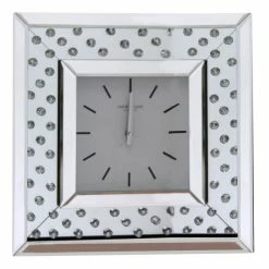 Top 10 🤩 Churchgate Churchgate Bling 40cm Silver Wall Clock ✨