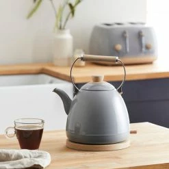 Brand new โค๏ธ Churchgate Churchgate Chilcote Country Grey Kettle 1.7L ๐