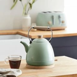Budget 👍 Churchgate Churchgate Chilcote Country Sage Kettle 1.7L 💯