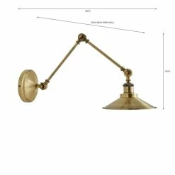 Best deal 😍 Churchgate Churchgate Langton Adjustable Wall Light 🔔 -Churchgate Sales 2024 30730190 alt07