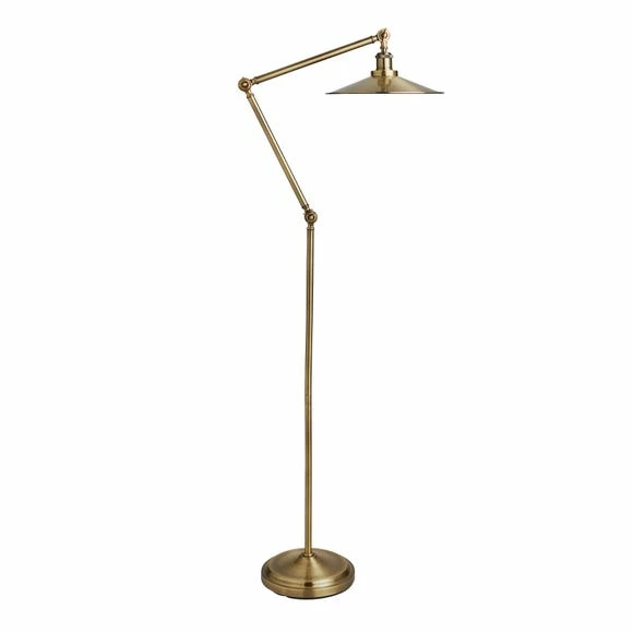Budget π Churchgate Churchgate Langton Antique Brass Floor Lamp π 5 Budget π Churchgate Churchgate Langton Antique Brass Floor Lamp π - Image 5