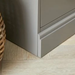 Buy 🔔 Churchgate Churchgate Steeple Grey 3 Drawer Base Unit 🎉 -Churchgate Sales 2024 30748097 alt03