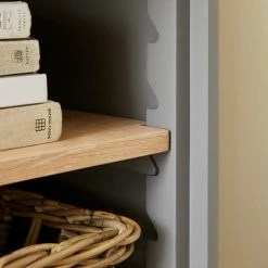 Cheapest 🎉 Churchgate Churchgate Steeple Grey Open Shelf Base Unit ✨ -Churchgate Sales 2024 30748100 alt02