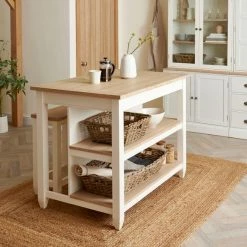 Best Pirce 🎁 Churchgate Churchgate Ivory Kitchen Island 😀