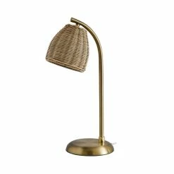 Best Sale 🤩 Churchgate Churchgate Cotes Rattan Table Lamp ❤️ -Churchgate Sales 2024 30755685 alt05