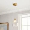 Cheapest 💯 Churchgate Churchgate Allexton Glass Ceiling Fitting ⭐