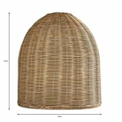 Hot Sale ✔️ Churchgate Churchgate Cotes Rattan Easy Fit Pendant 🛒 -Churchgate Sales 2024 30755705 alt07