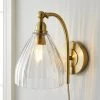 Best Sale 👏 Churchgate Churchgate Allexton Fluted Glass Wall Light 👍