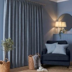 Hot Sale 🛒 Churchgate Churchgate Swithland Herringbone Ashley Blue Pencil Pleat Curtains ✨ 9 Hot Sale 🛒 Churchgate Churchgate Swithland Herringbone Ashley Blue Pencil Pleat Curtains ✨ -Churchgate Sales 2024 30768945 alt04