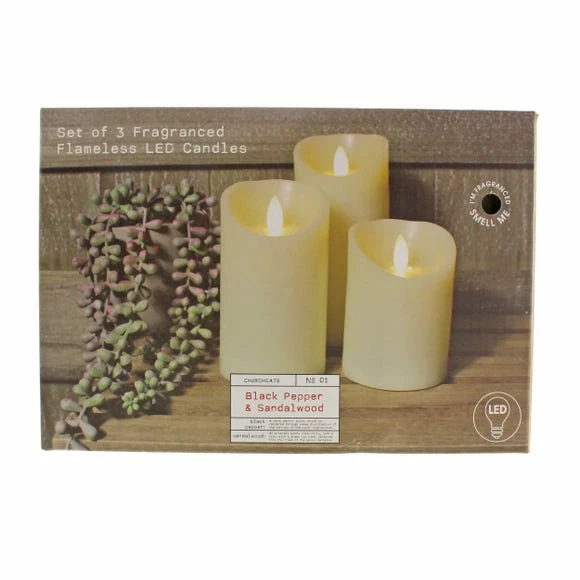 Buy ✔️ Churchgate Churchgate Set of 3 LED Candles 🎁 4 Buy ✔️ Churchgate Churchgate Set of 3 LED Candles 🎁 - Image 4